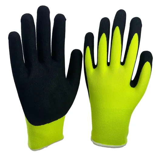 ブルーニトリル手袋安全産業作業手袋工場保護手袋産業